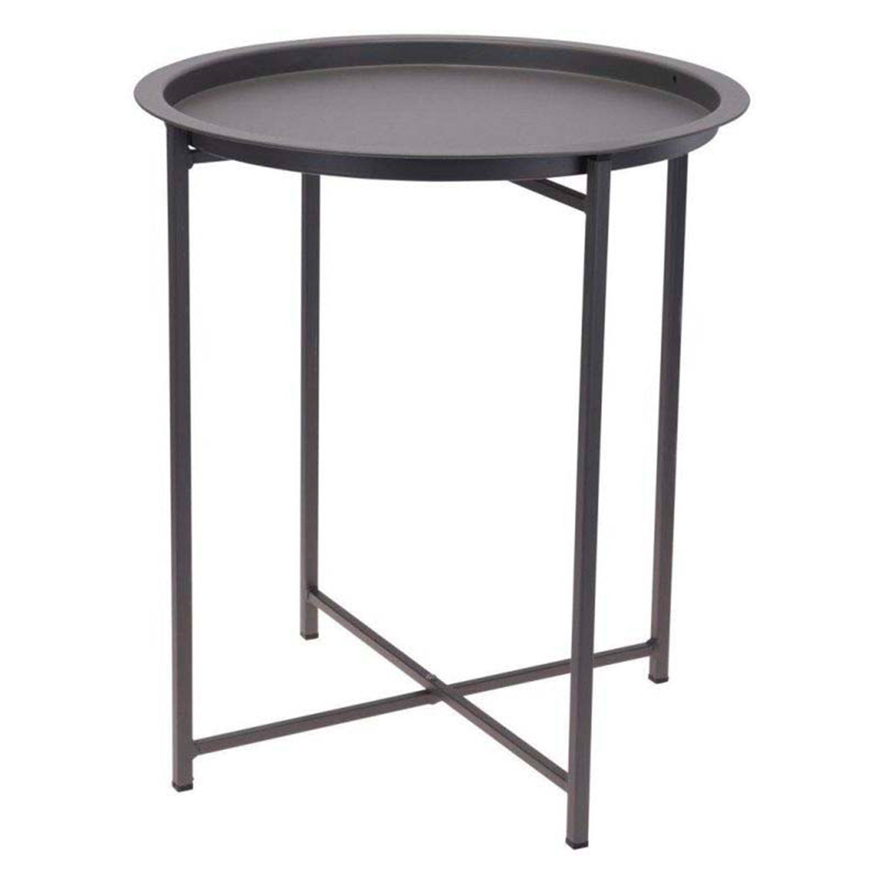 Round table - Matte grey
