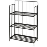 Koopman Plant Rack 3 Tier H90Cm-Black
