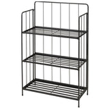 Koopman Plant Rack 3 Tier H90Cm-Black