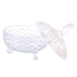 وعاء تخزين زجاجي