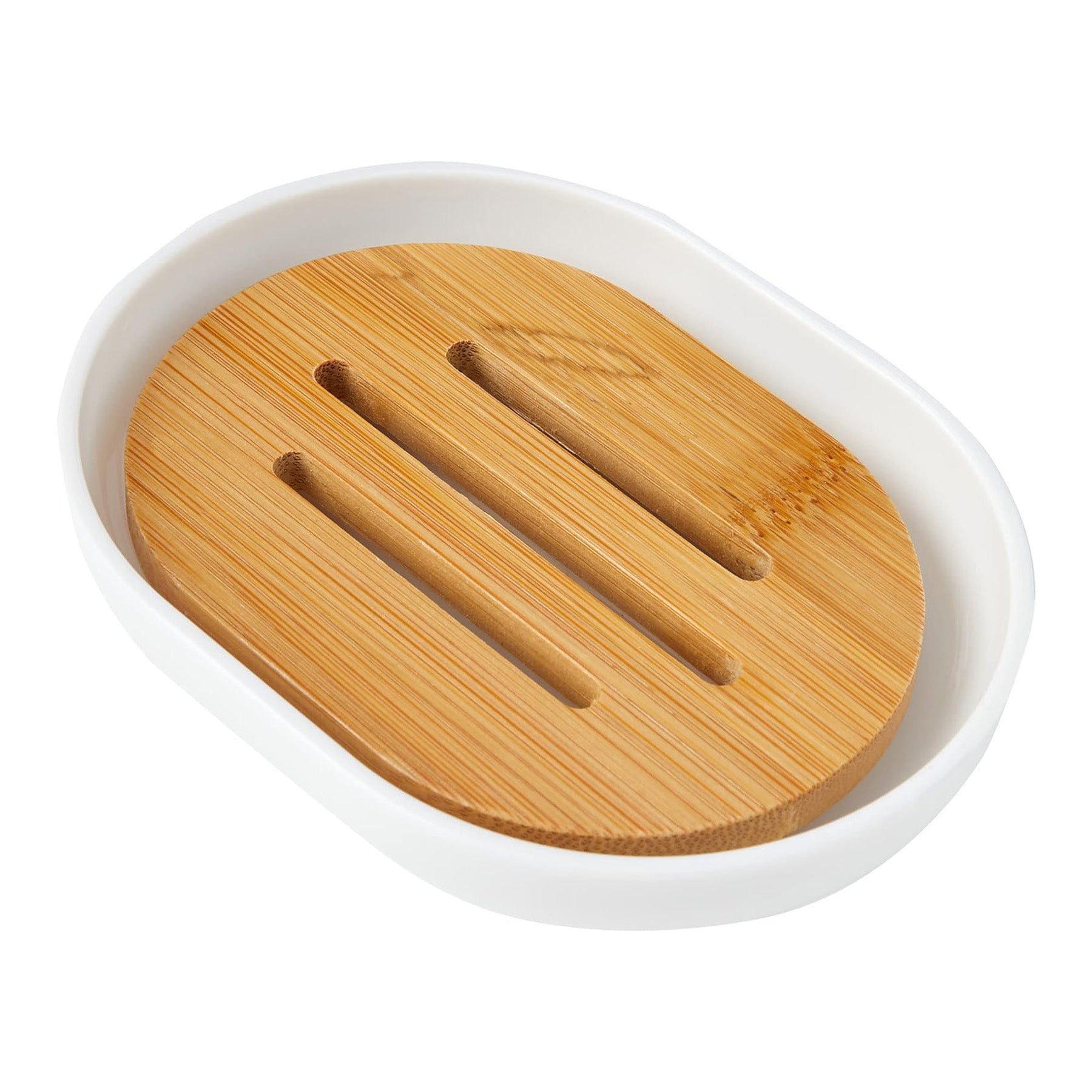 Dish Posa White-Soap Tray, 9 x 12 x 2.5 cm