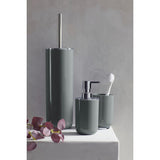 Posa Liquid Soap Dispenser 0.33 L, 7 x 16,5 x 8 cm, Grey/Chrome