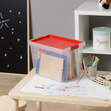 Storage box - Blue/red