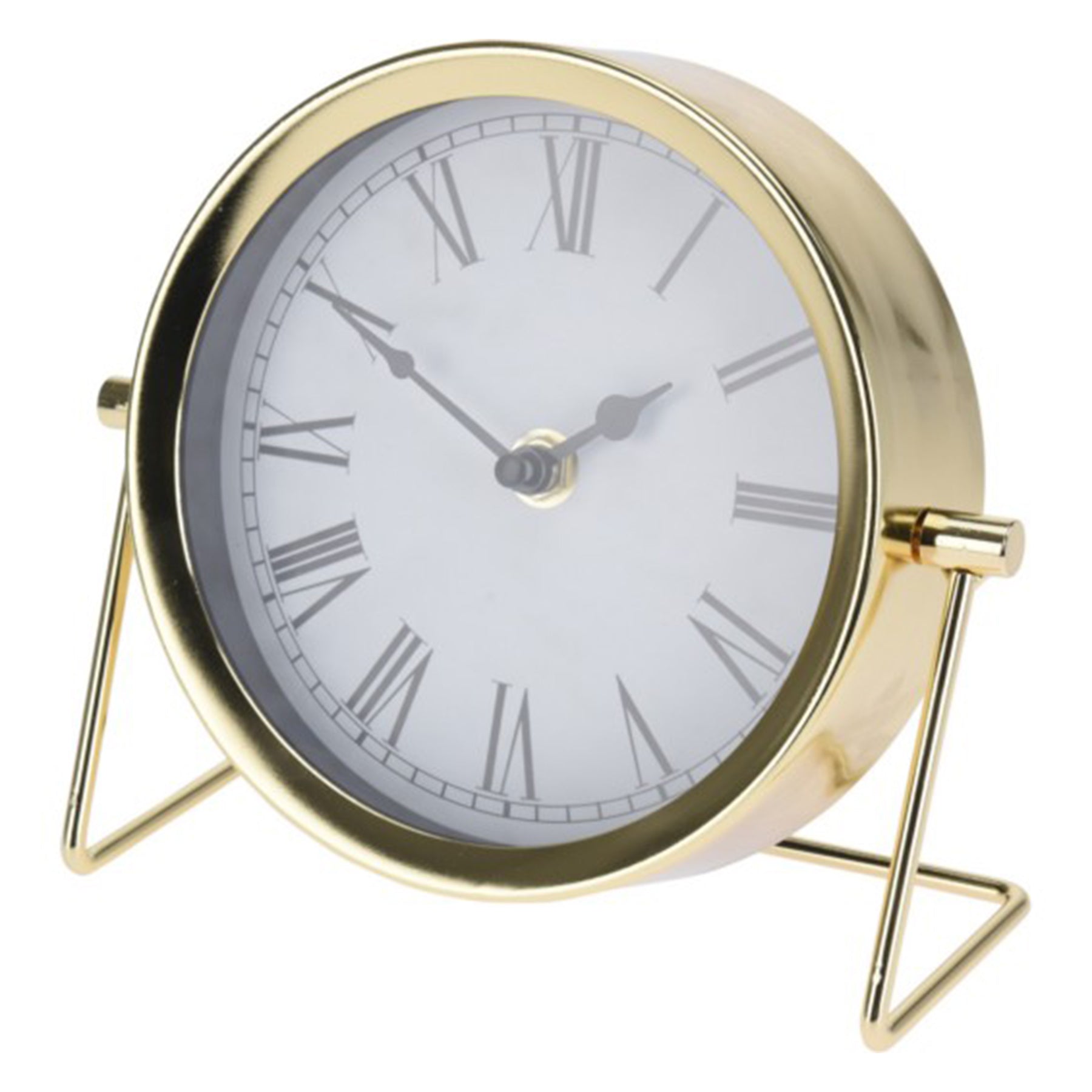 Decoration Table Clock Gold