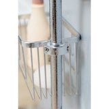 Caddy For Shower Bars Aluminium - Silver