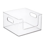Idesign The Home Edit Open Front Stacking Pantry Bin -Clear
