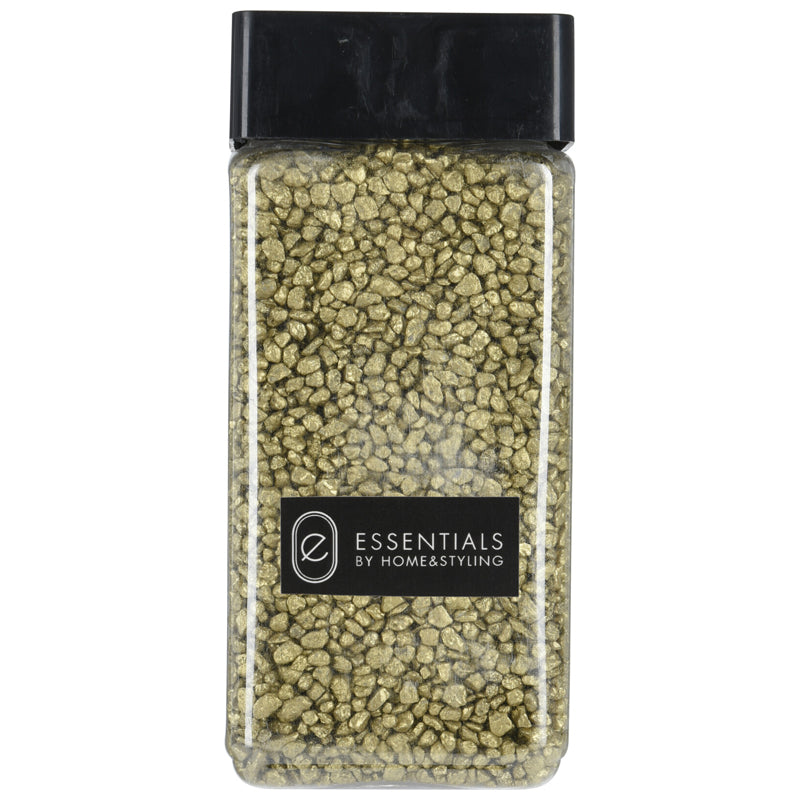 Home & Styling Stone Decoration 550Ml - Yellow