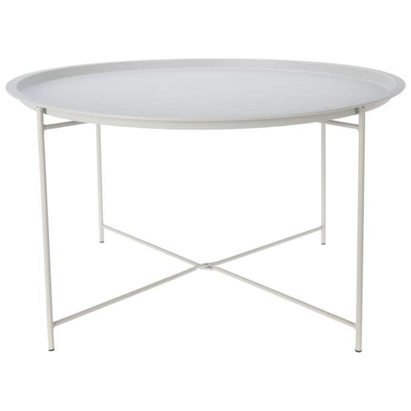 Table Round D75X42Cm Light Grey
