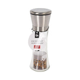 Koopman Pepper Mill Glass-Clear & Silver