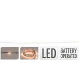 Rope Light - 10 Warm White LED 1m