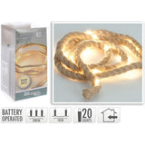 Decorative rope 2 Meters - Warm white LED