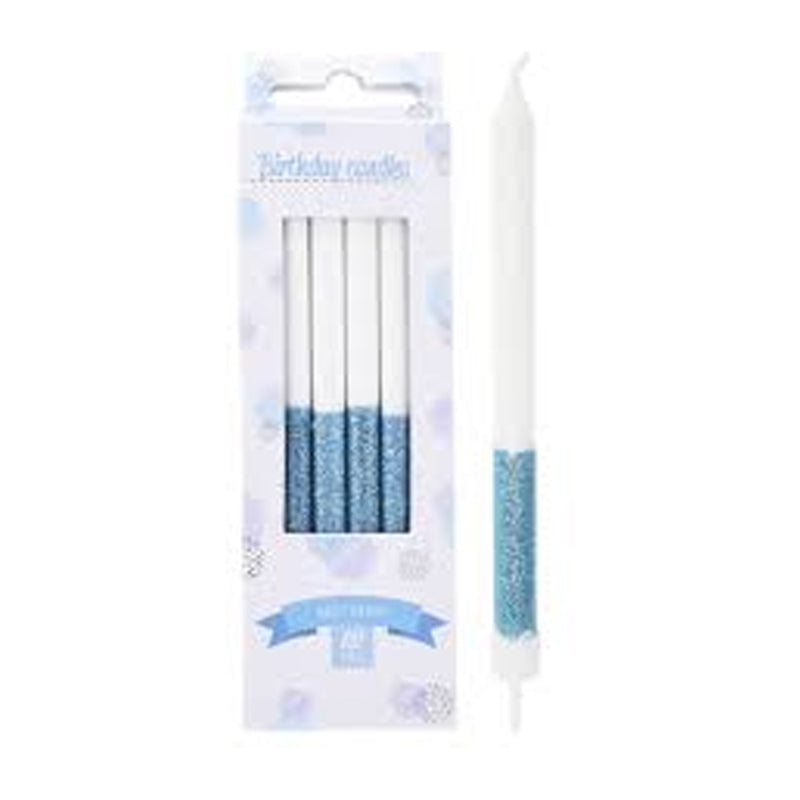 Birthday Candles 12Pcs-Blue