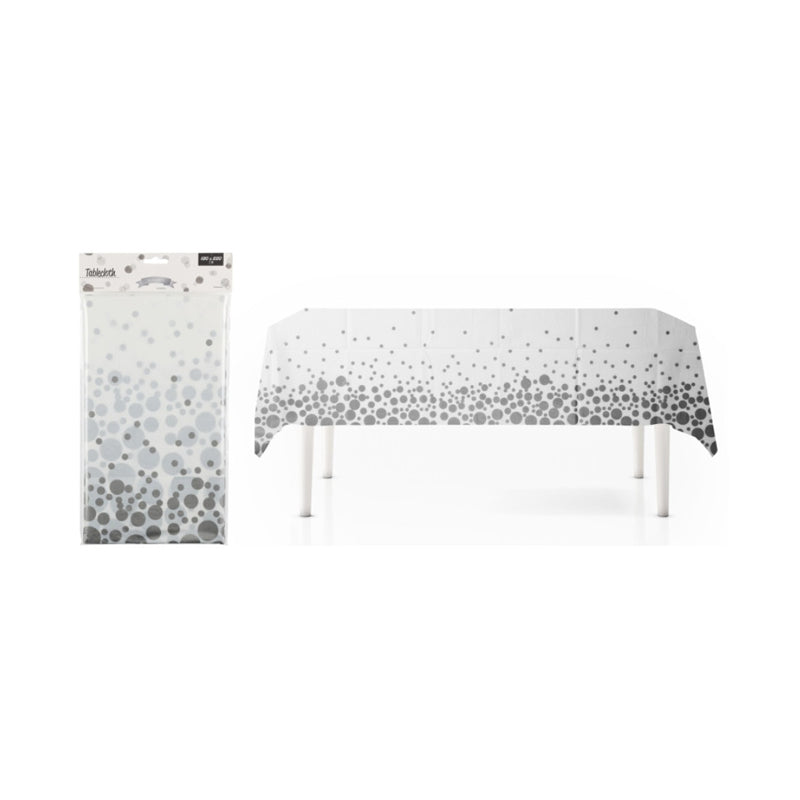 Table Cloth 130X220Cm Silver-Silver