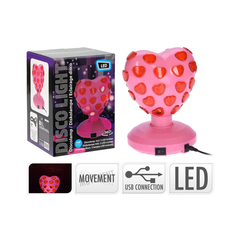 Lamp With USB Cable-Pink