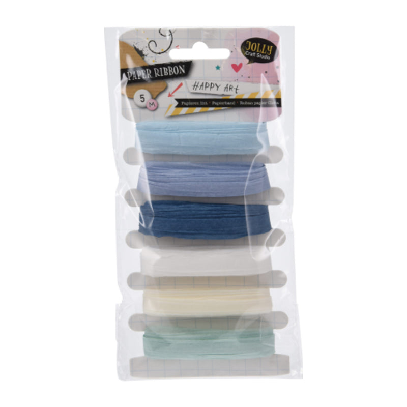 Jolly Ribbon Paper 6X 5 Meter - Multicolor