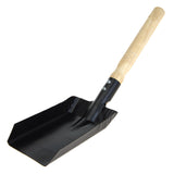 Shovel for barbecue - coal black