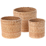 Koopman Banana Fibre Basket Medium-Wooden
