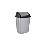 Dustbin Pp 5Ltr -Black & Grey
