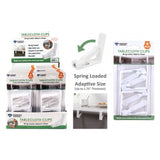 Diamond Home 4Pc Tableclocth Champs - White