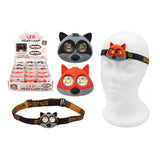 Raccon/Fox Led Head Lamp - Multi-Color