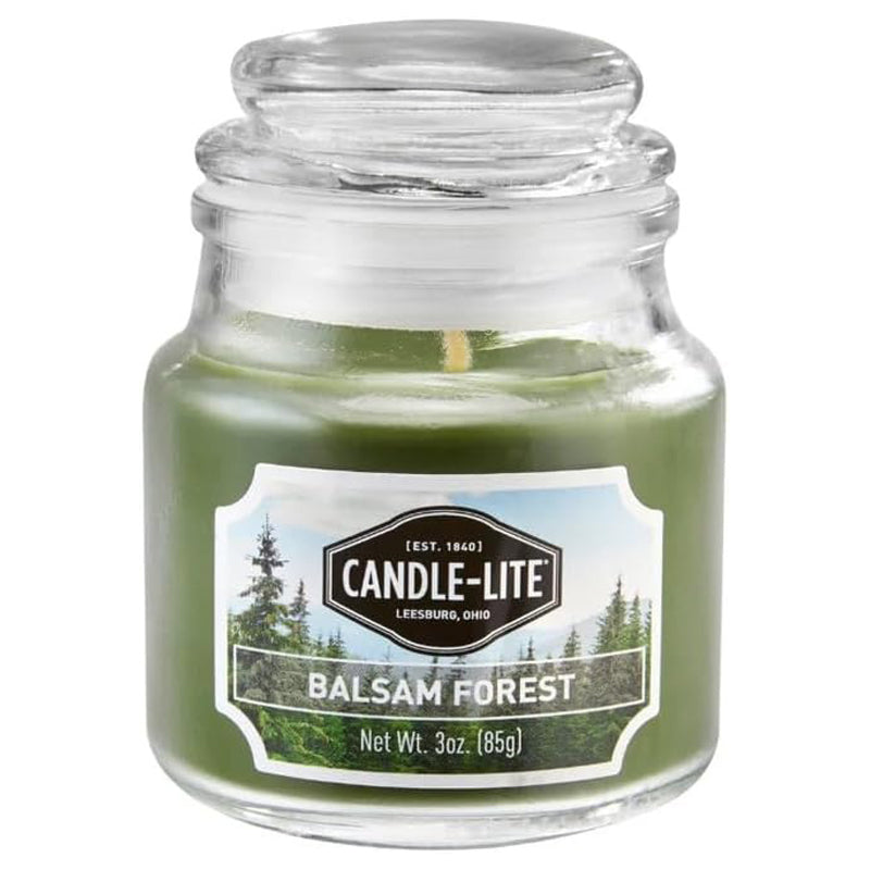 Candle Lite Candle Edes 3Oz Balsam Forest - Green