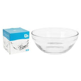 4Pc Bowl Glass Set Dia 10Cm-Transparent
