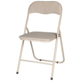 Kopman Folding Chair 3Asstd Color Fabri-Beige
