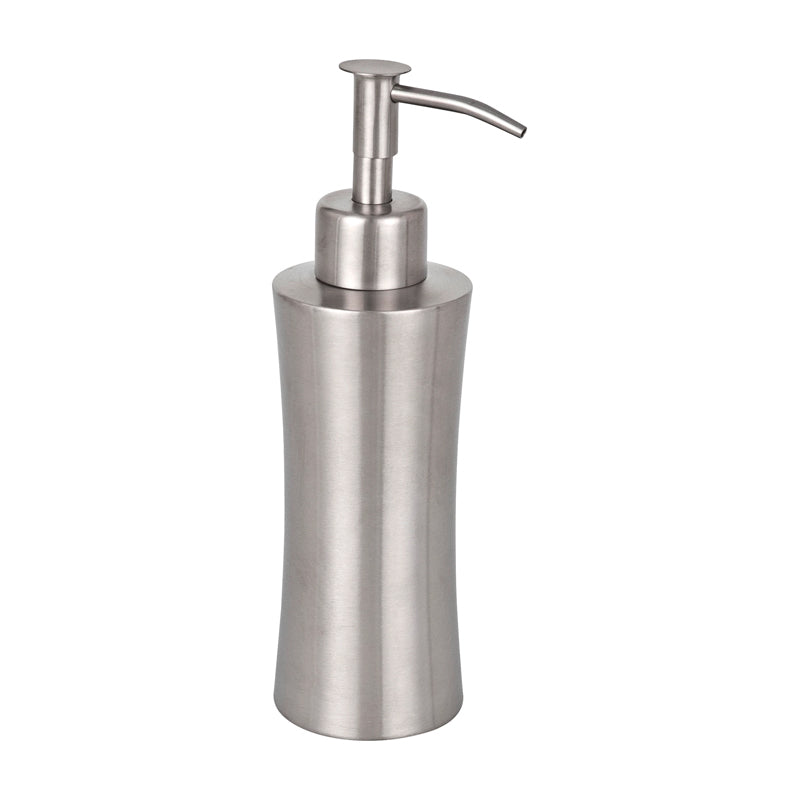 Stainless Steel Soap Dispenser Pieno Matt - Silver