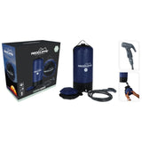 Camping Shower With Pump 11Ltr-Dark Blue