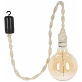 Lamp On Marcame Rope 112Cm - Beige