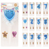 Cake Topper Foil -Blue
