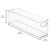 Interdesign Rpet Kitchen Binz Storage Bin- Clear