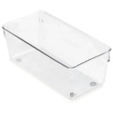 Interdesign Rpet Linus Shallow Drawer Bin - Clear