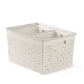 مجموعة سلات تخزين 2×4 لتر + 12 لتر + 20 لتر - بيج