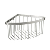 Aluminum Storage Basket Corner - Silver