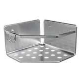 Serenity Corner Basket 20X20X12 Cm - Silver