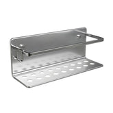 Rectangular Storage Basket Serenity 30X10X12Cm - Silver