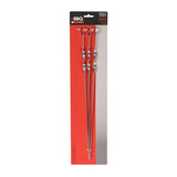 3Pc Bbq Skewers Set 45Cm-Silver