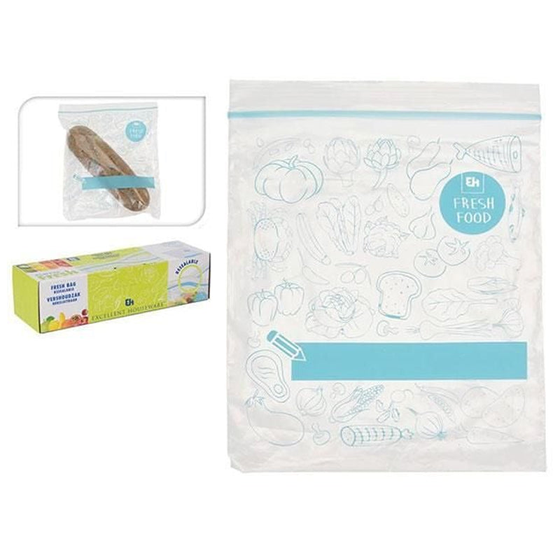 20Pc Ziplock Bag Set 1Ltr