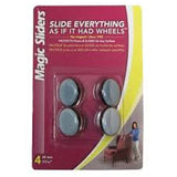 Magic Sliders 4Pc Rubber Leg Tips 1-1/8"
