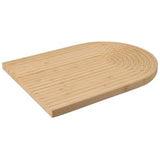 Excellent Houseware Bamboo Serving Tray 32.5X24Cm-Beige