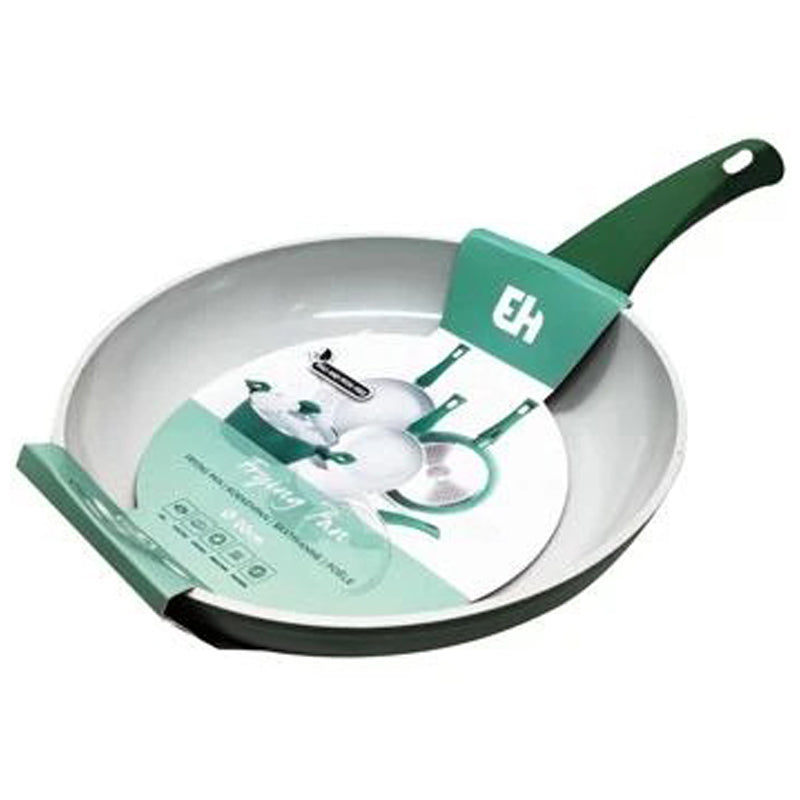 Excellent Houseware Griddle Pan Aluminium 26Cm-Green - Silver