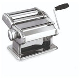 Excellent Houseware Stainless Steel Pasta Machine With Rotary Handle, 18/10, Manual-Silver