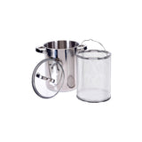 Excellent Houseware Asparagus Casserole Stainless Steel 16X21 Centimeter-Silver