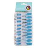Ultra Clean Clothes Pegs Set – 20 Pieces-Blue