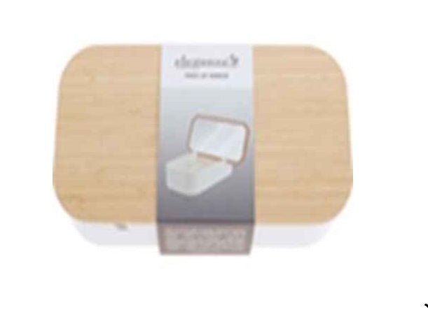 Make-Up Mirror With Organizer-Beige