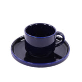 طقم فناجين قهوة 12 قطعة - أزرق