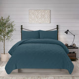 2pcs twin plain bed spread
