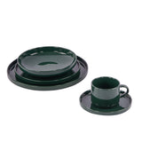 طقم مائدة 20 قطعة - أخضر