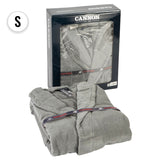 روب حمام صغير سادة مع غطاء رأس